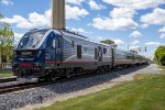 IDTX 4627 leads Wolverine Train #350 into Dearborn 